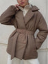 'Reverie' Quilted Puffer Jacket - Celes Fashion